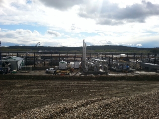 Deep Cut Gas Plant OIlfield Construction