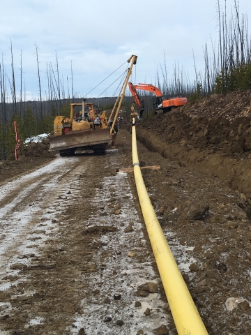 Bunch Pipeline Installation