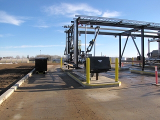 Oil and Gas Construction Truck Rail Terminal